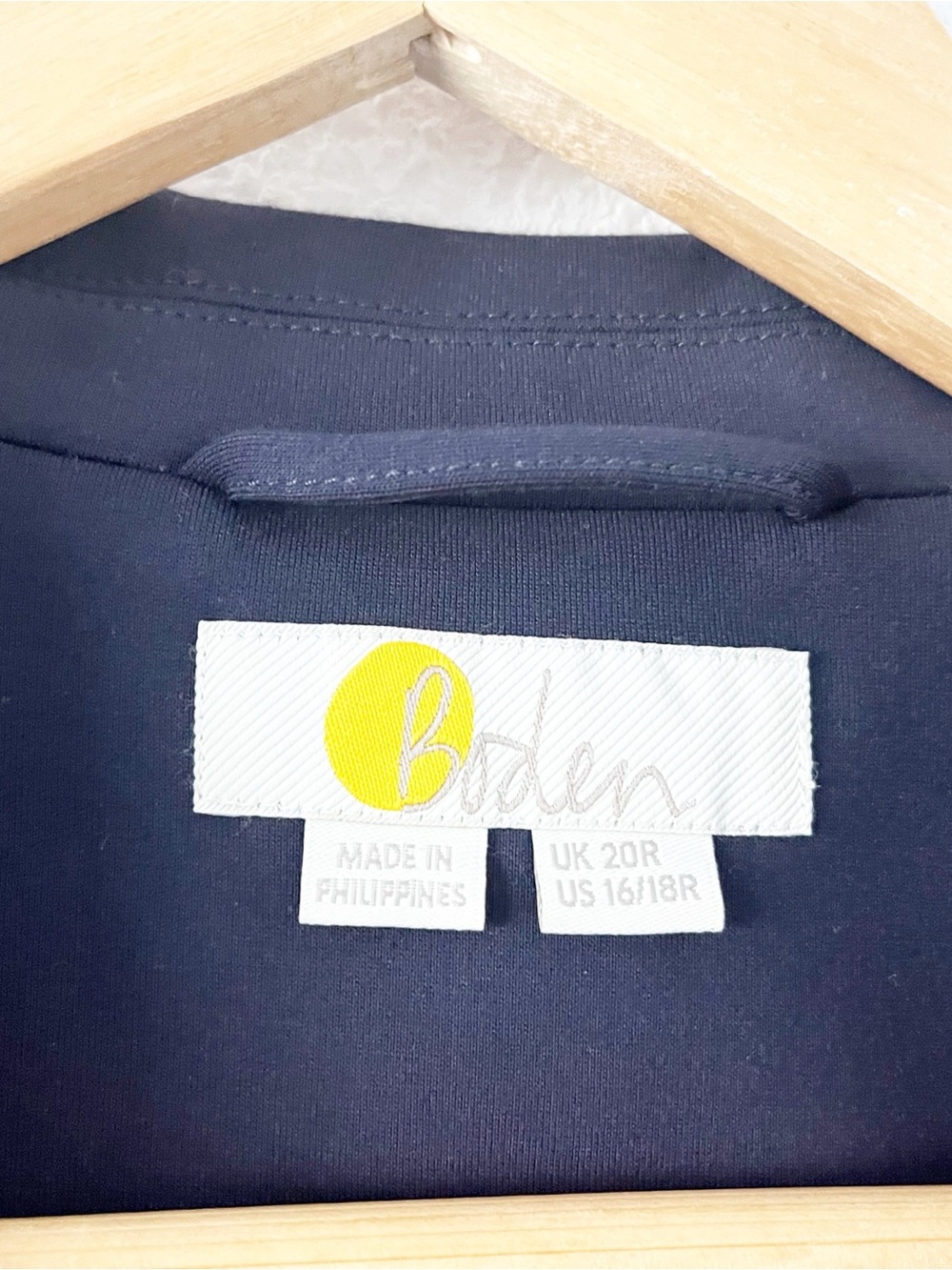 Boden Navy Blue Business Casual Career Office Chic Tailored Blazer Jacket - Picture 3 of 9